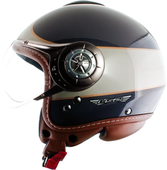 Casque LS2 Helmets Cruiser, jet vintage