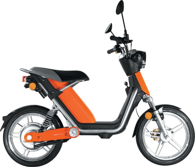 Matra E-Mo+, scooter électrique 50cm3 compact