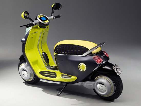 Scooter électrique Mini Scooter E Concept de l'arrière