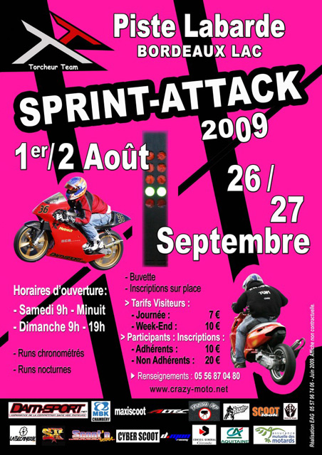 Championnat de runs Sprint Attack 2009