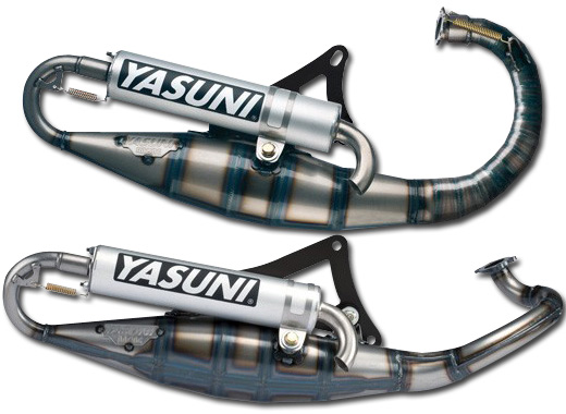 Nouveaux pots d'échappement Yasuni 2010 pour Ludix et Booster