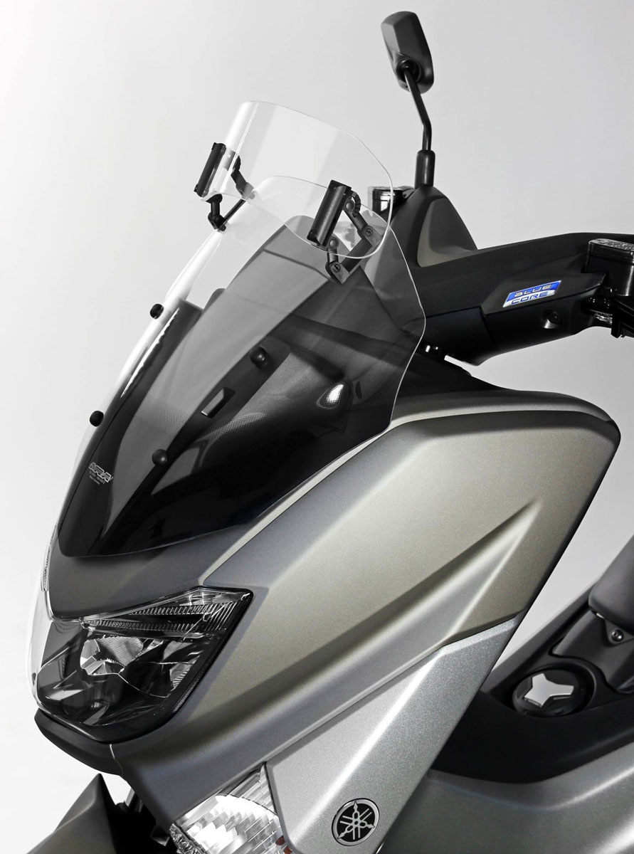 MRA propose cet ensemble bulle Touring + spoiler X-Creen pour Yamaha Nmax 125