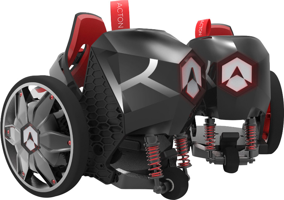 Avec ses R RocketSkates, Acton propose une évolution de ses rollers spnKiX