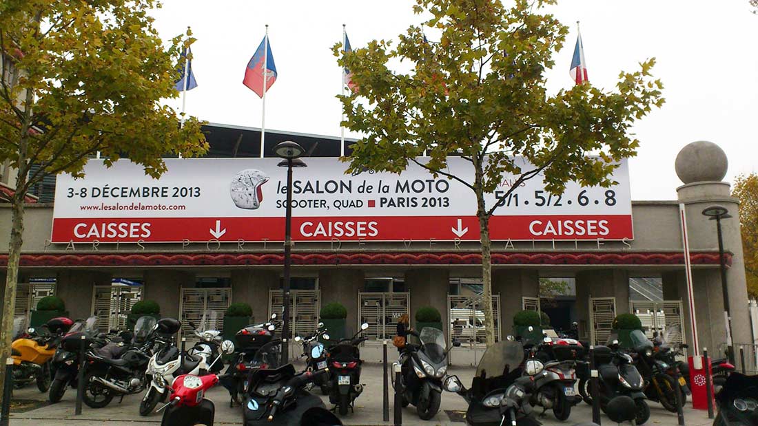Pour visiter le Salon de la Moto de Paris, c'est par ici que ça se passe...