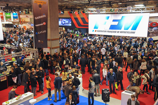 Le Salon de la Moto de Paris 2013 occupera 4 pavillons du Parc des expositions