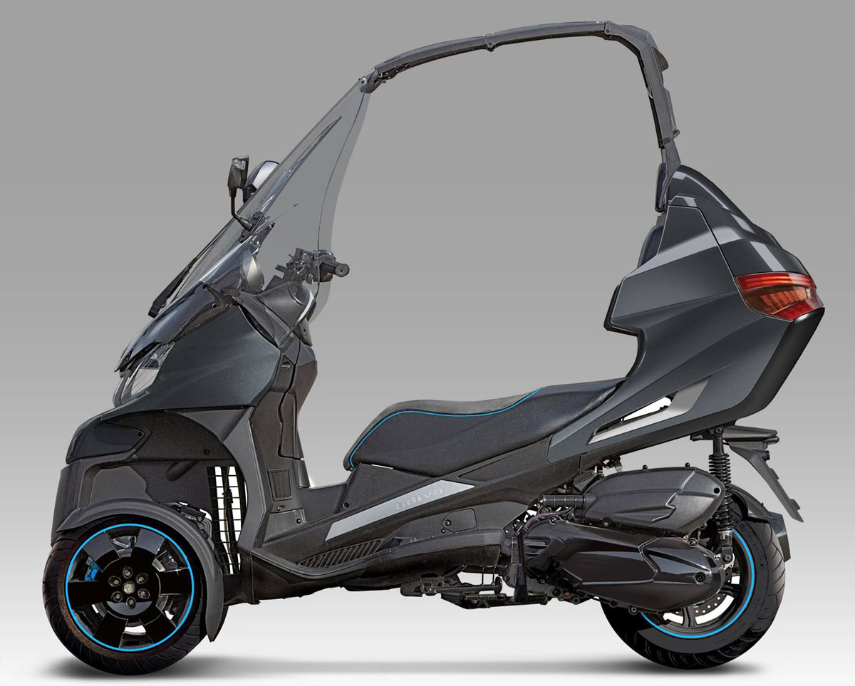 L'AD3 est le scooter Adiva qui évolue le moins pour 2015