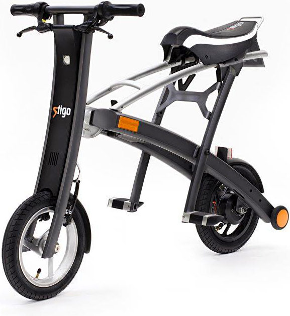 Le Stigo L1e est un mini scooter électrique entièrement pliable