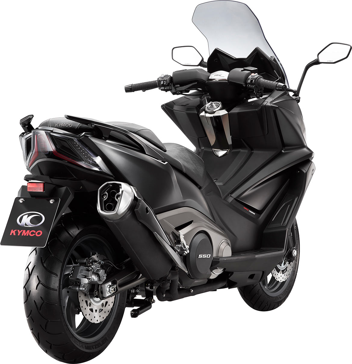 Le maxi-scooter GT affiche des prestations dignes d'une moto sportive