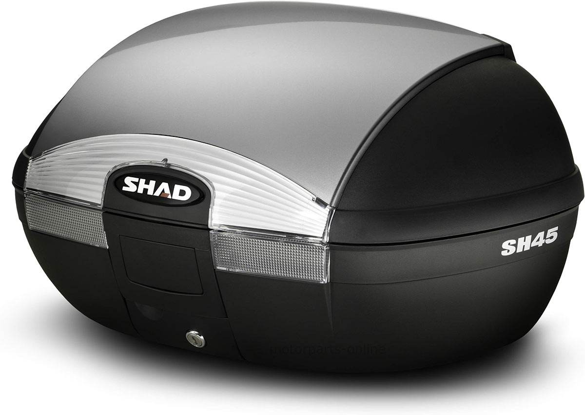 Un top-case Shad SH 45 avec support + platine est également au programme