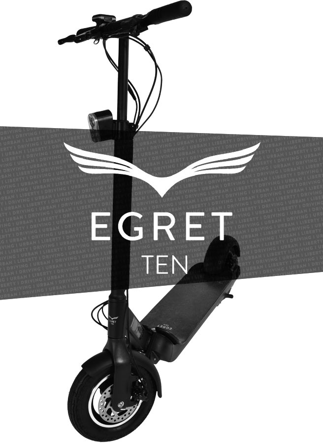 La trottinette électrique Egret Ten V2 évolue en douceur pour 2017