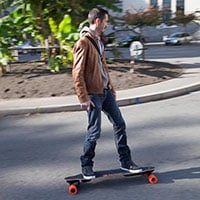 Essai skateboard électrique Boosted Board