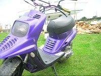 MBK Booster Spirit Purple Doppler de Rapman - 4