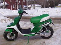 Yamaha Bw's Heineken Made in Quebec de Lajeu - 2