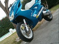Yamaha Aerox Blue Dragon 360 de Dumbe - 12