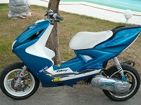 Yamaha Aerox Blue Dragon 360 de Dumbe - 5
