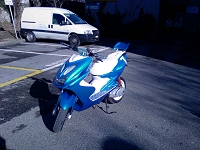Yamaha Aerox Blue Racer de Stéph - 3