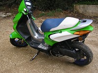 Honda X8R-S White and Green Doppler de Michael - 3