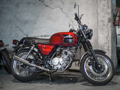 Orcal Astor 125 : la moto Custom voit rouge