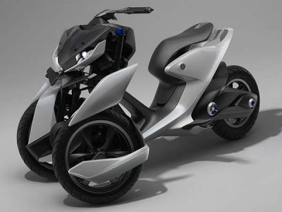 Yamaha 03GEN : des concept-scooters à 3 roues