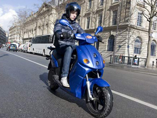 Le scooter électrique 50cm3 subventionné à Paris