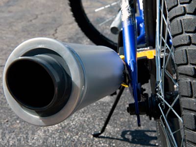 TurboSpoke : le pot d'échappement pour vélo
