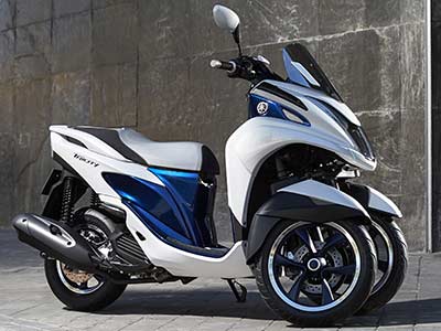 Yamaha Tricity : le scooter à 3 roues compact