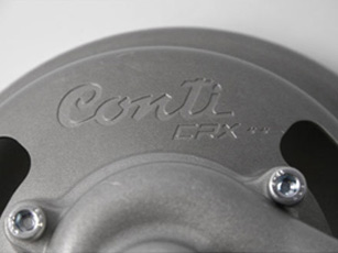 Un carter de pompe à eau ventilé CRX chez Conti