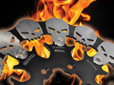 Galfer Skull Design : le disque de frein Custom
