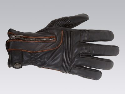 Helston's Zip : des gants moto chauds en cuir