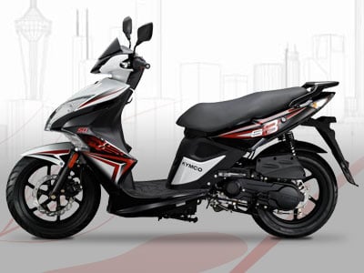 Kymco Super 8 2T : le scooter évolue pour 2014