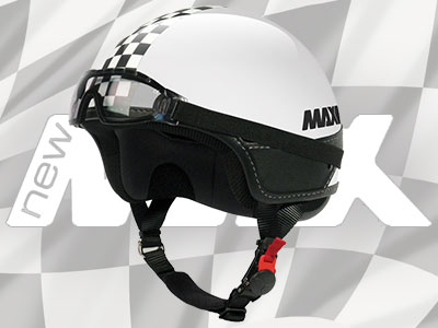 Max Slim : un casque mini-jet typé Café Racer