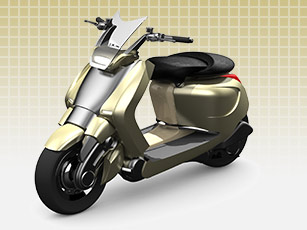 Ghost LS : un concept-scooter électrique de luxe