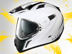 Un casque moto crossover X-551 chez X-Lite