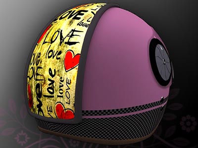 Personnalisez votre casque moto avec Atom Style
