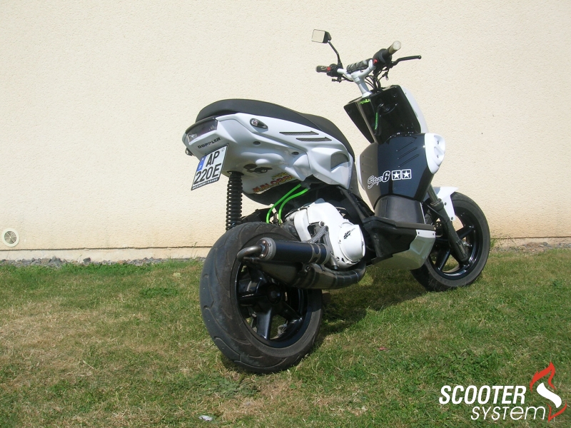 Durite d'essence noire renforcée moto 50cc, scooter, cyclo, 125