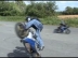 Vidéo des sessions stunt en moto à Nantes