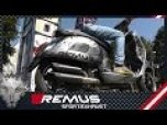 Vidéo de présentation des échappements Remus scooter